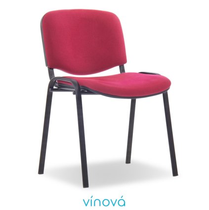 konferencni zidle viva cerne nohy vinova 1559648539