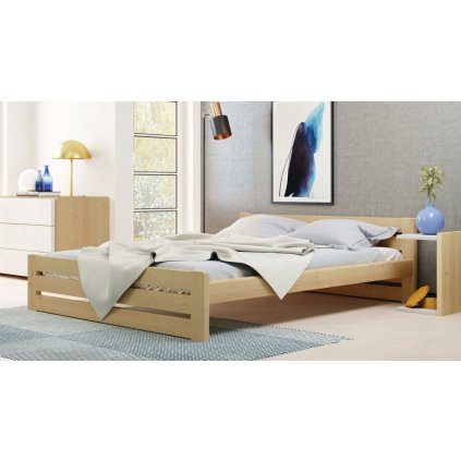 Postel Marek 140/200 cm - masiv 3,5 cm