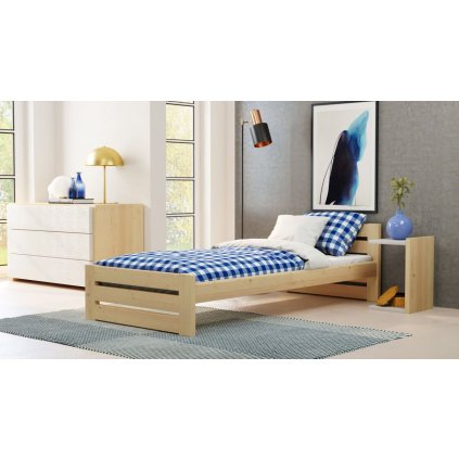 Postel Marek 120/200 cm - masiv 3,5 cm