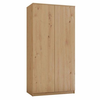 Šatní skříň SD-90 cm - Dub artisan