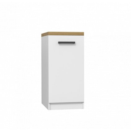 Kuchyňská skříňka do setu NOBE 45 cm - Bílá / Dub artisan
