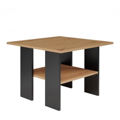 Konferenční stolek MODERNA - Dub artisan / Černá