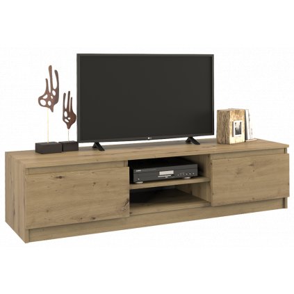 Stolek pod televizi RTV 140 cm - Dub artisan