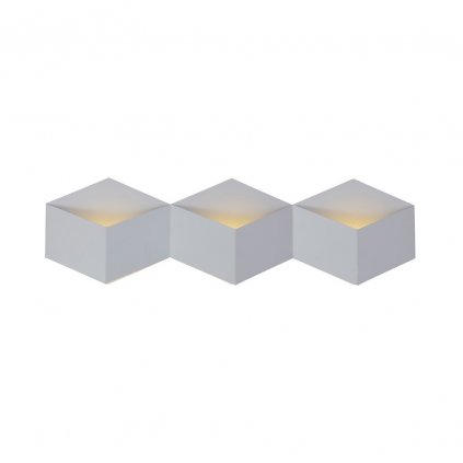 Nástěnné svítidlo Cube Incl. 3xLed 3W - Bílá
