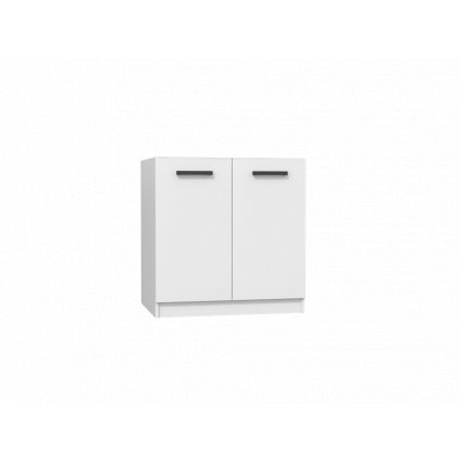Kuchyňská skříňka pod dřez do setu NOBE 80 cm - Bílá