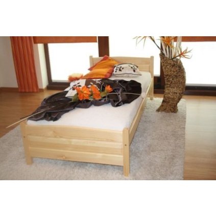 Postel Jolana 90 x 200 cm borovice + matrace Medical