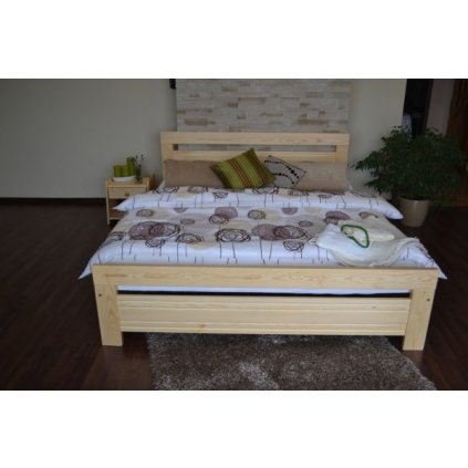Postel Amor 90/200 cm - masiv 3,5 cm + matrace Medical