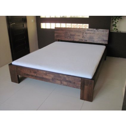 Postel LK2 180/200 cm - masiv 4 cm + matrace Medical