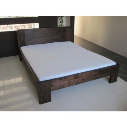 Postel LK3 180/200 cm - masiv 4 cm + matrace Relax