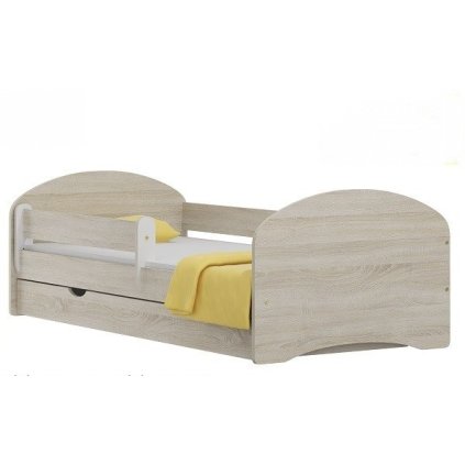 Postel Nela N20 140/70 cm + matrace + šuplík sonoma