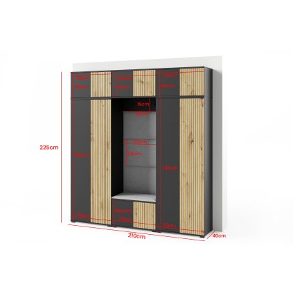 Zestaw nr 4 wymiary Set no 4 size