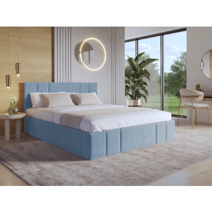 Čalouněná postel SAMANTA - Kronos 160x200 cm