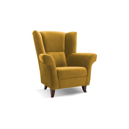 Křeslo KENTO BLUE VELVET 68