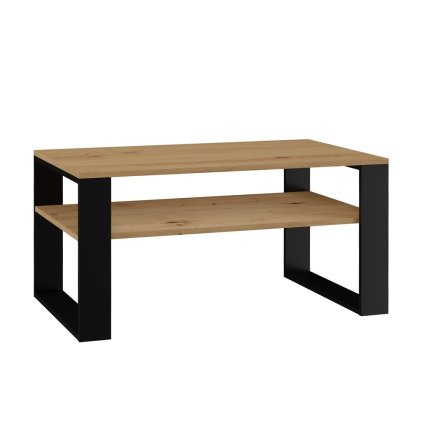 Konferenční stolek MODERN 1P - Dub artisan / Černá - 2. jakost
