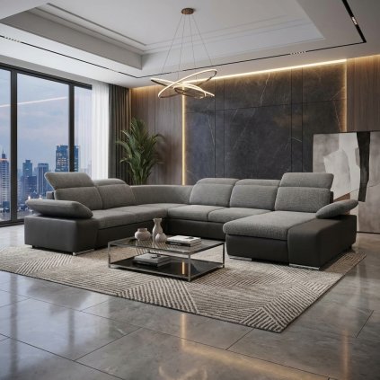 Rohová sedací souprava ODYSEA III do U, 355 cm