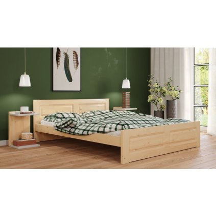 Postel Naďa 140/200 cm - masiv 3,5 cm