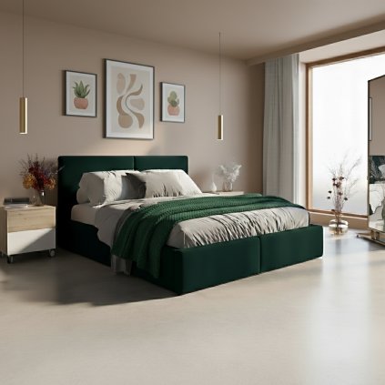 Čalouněná postel HILARY 1, 160x200 cm