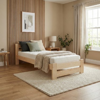 Postel z Masivu VERANO, 80x200 cm