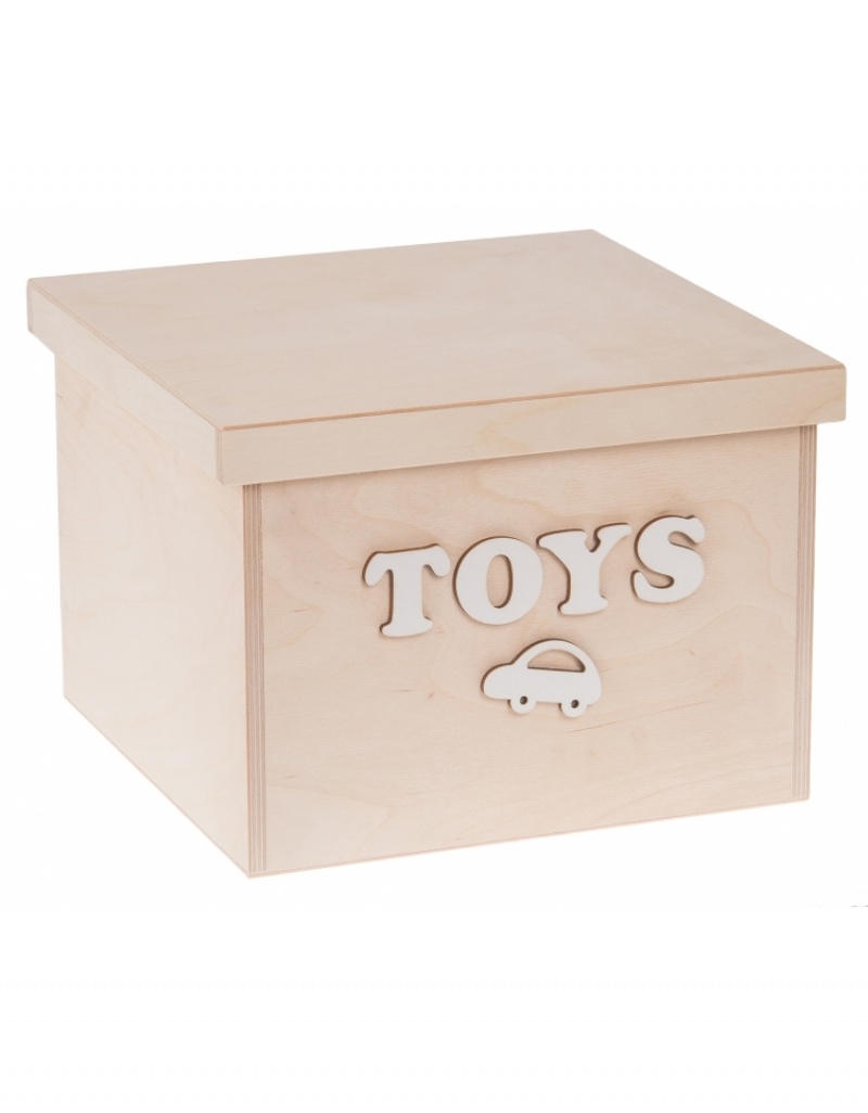 FK Dřevěný box na hračky - Toys velký