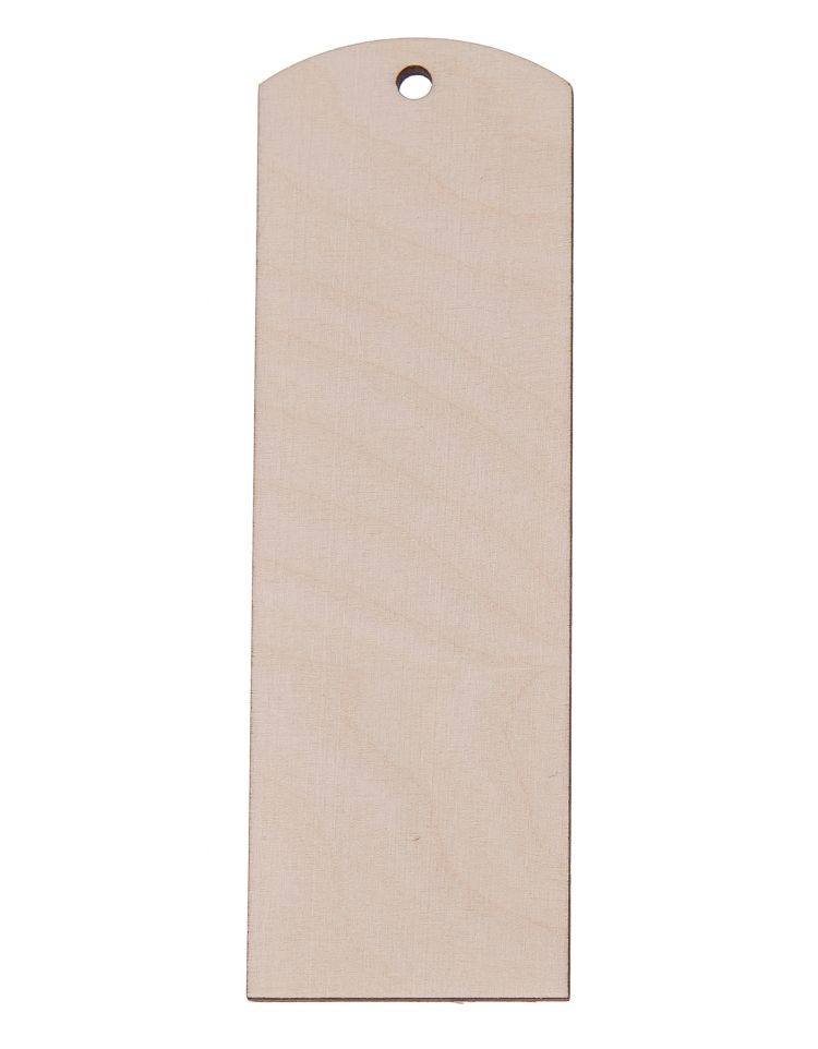 FK Dřevěná záložka - 15x5 cm
