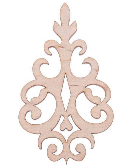 FK Dřevěná ozdoba (ornament) - 10x5 cm