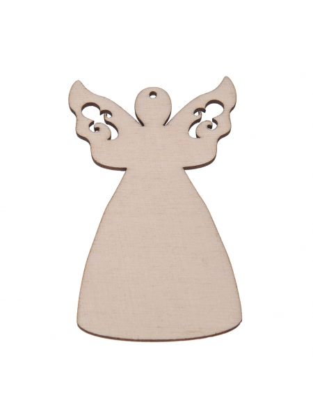 FK Dřevěná ozdoba (anděl) - 8x5 cm