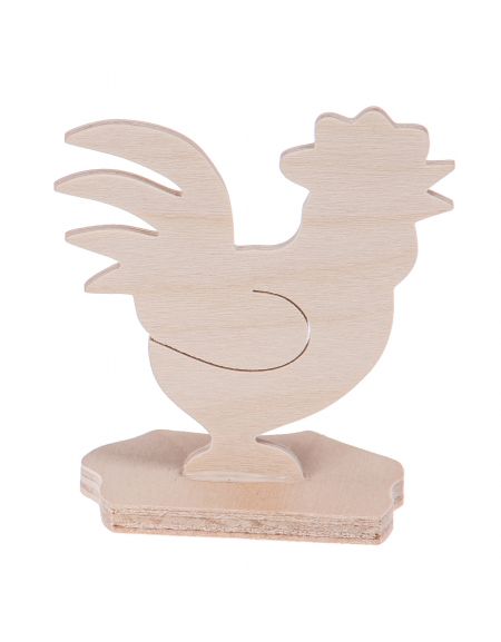 FK Dřevěná ozdoba (kohout) - 5x3 cm