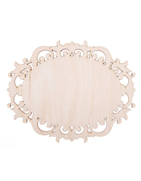 FK Dřevěná ozdoba (tabulka) - 10x8 cm