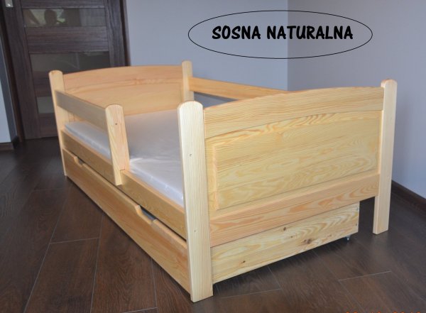 Dětská postel 180x80 cm Jan + šuplík + matrace