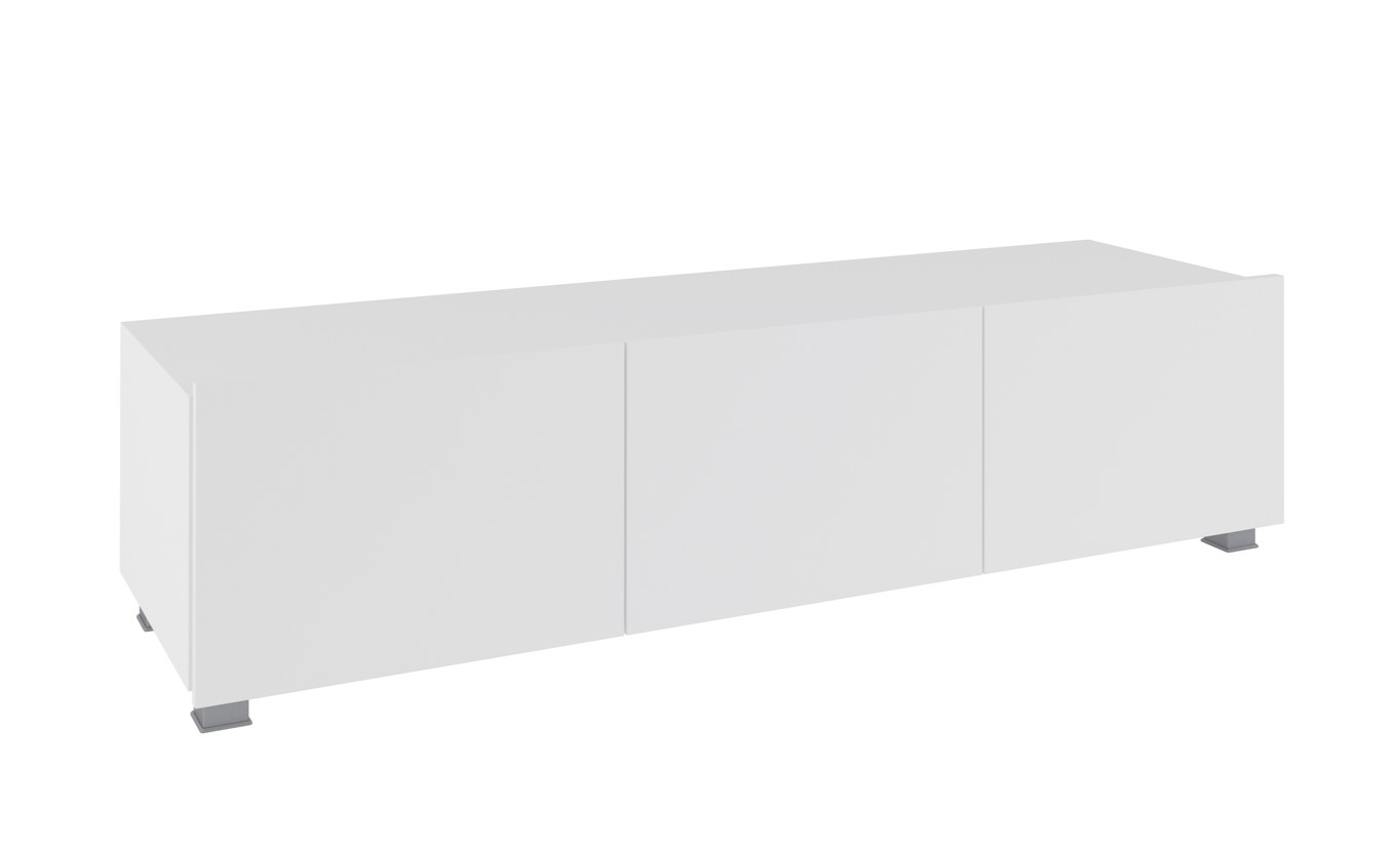 GAB Televizní skříňka LORONA RTV, Bílá 150 cm