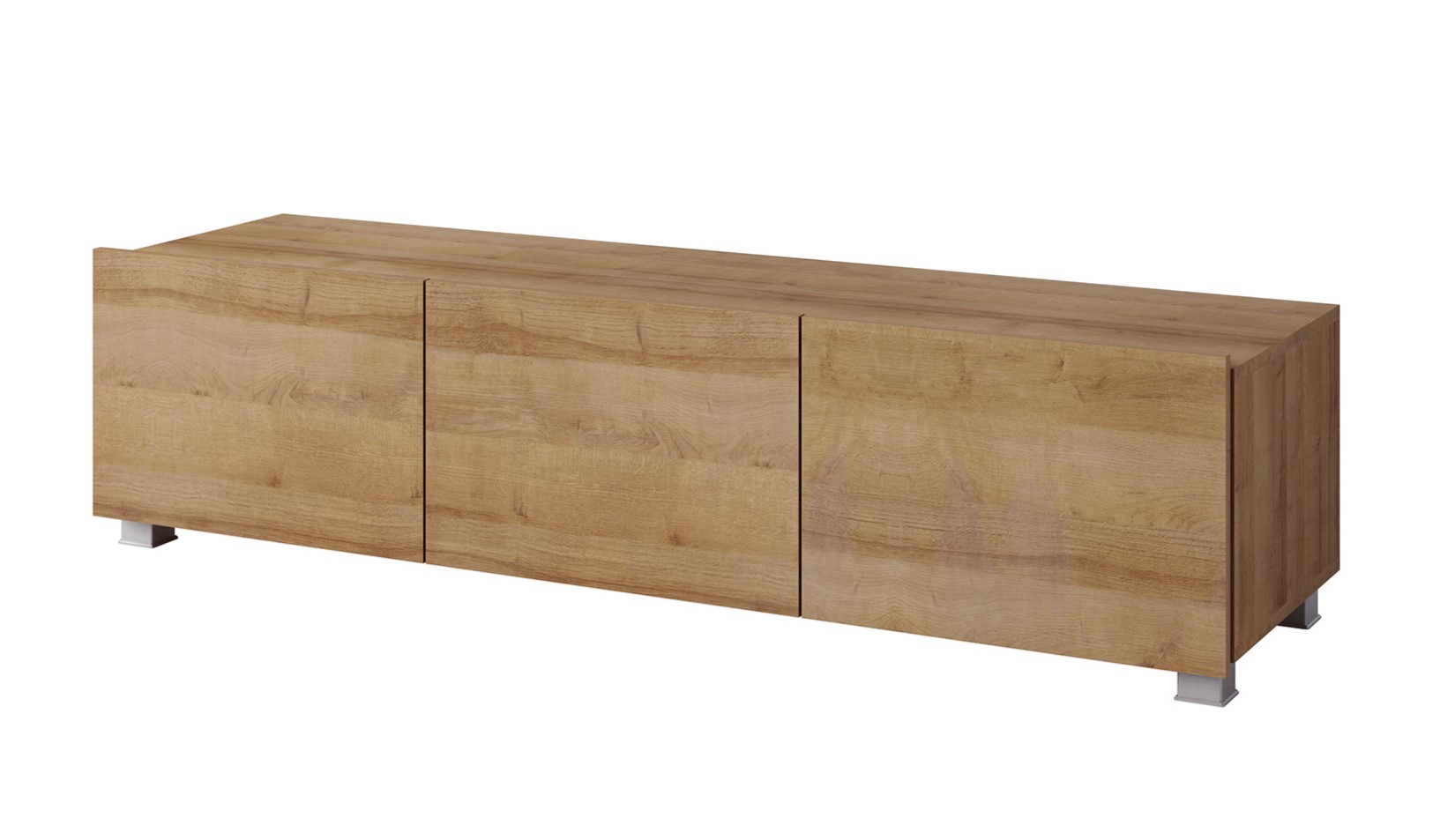 GAB Televizní skříňka LORONA RTV, Zlatý dub 150 cm