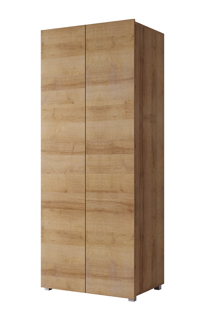 GAB Dvoudveřová skříň LORONA SZ2D, Zlatý dub 80 cm