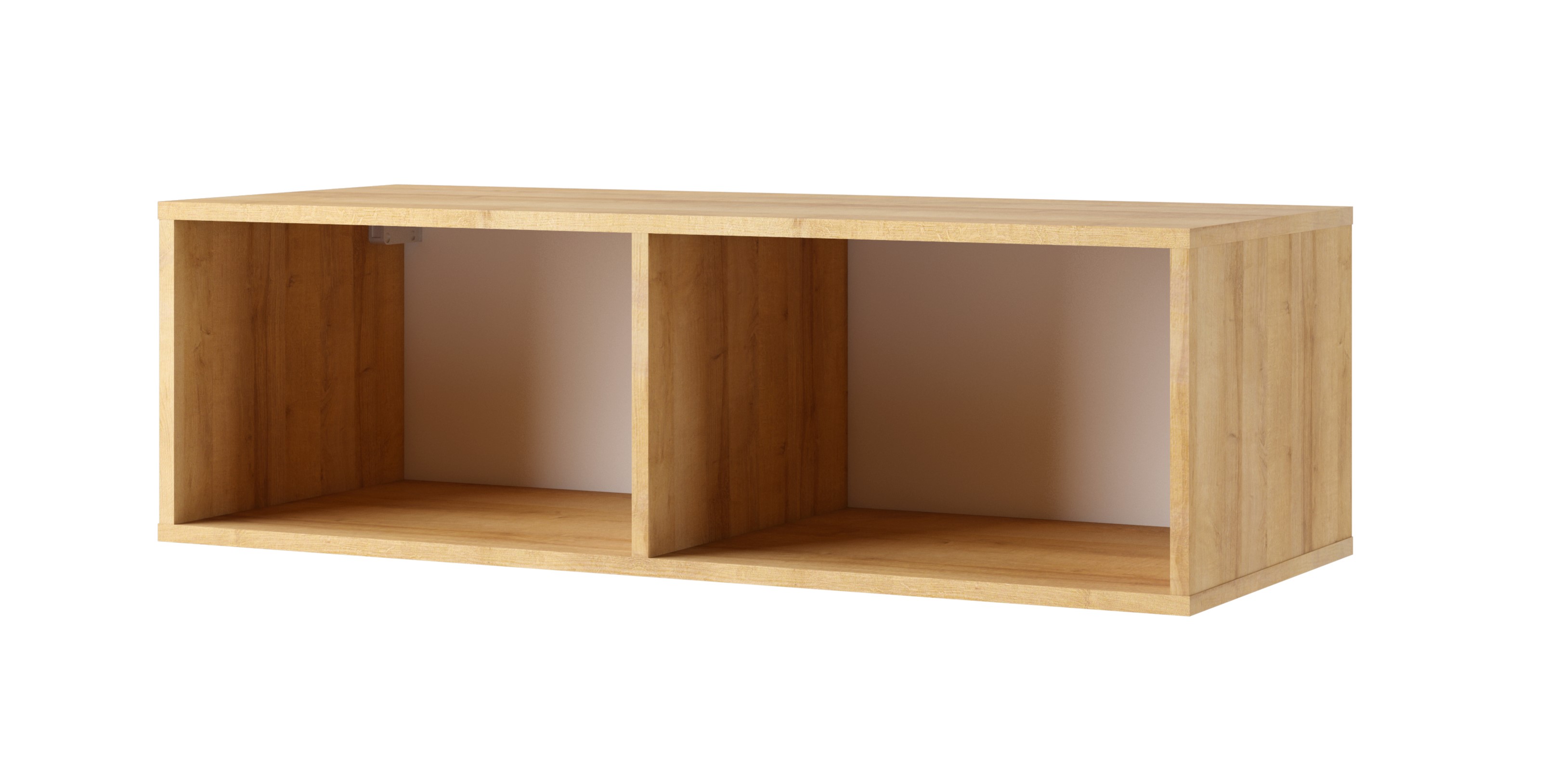 GAB Závěsná police LORONA P100, Zlatý dub 100 cm