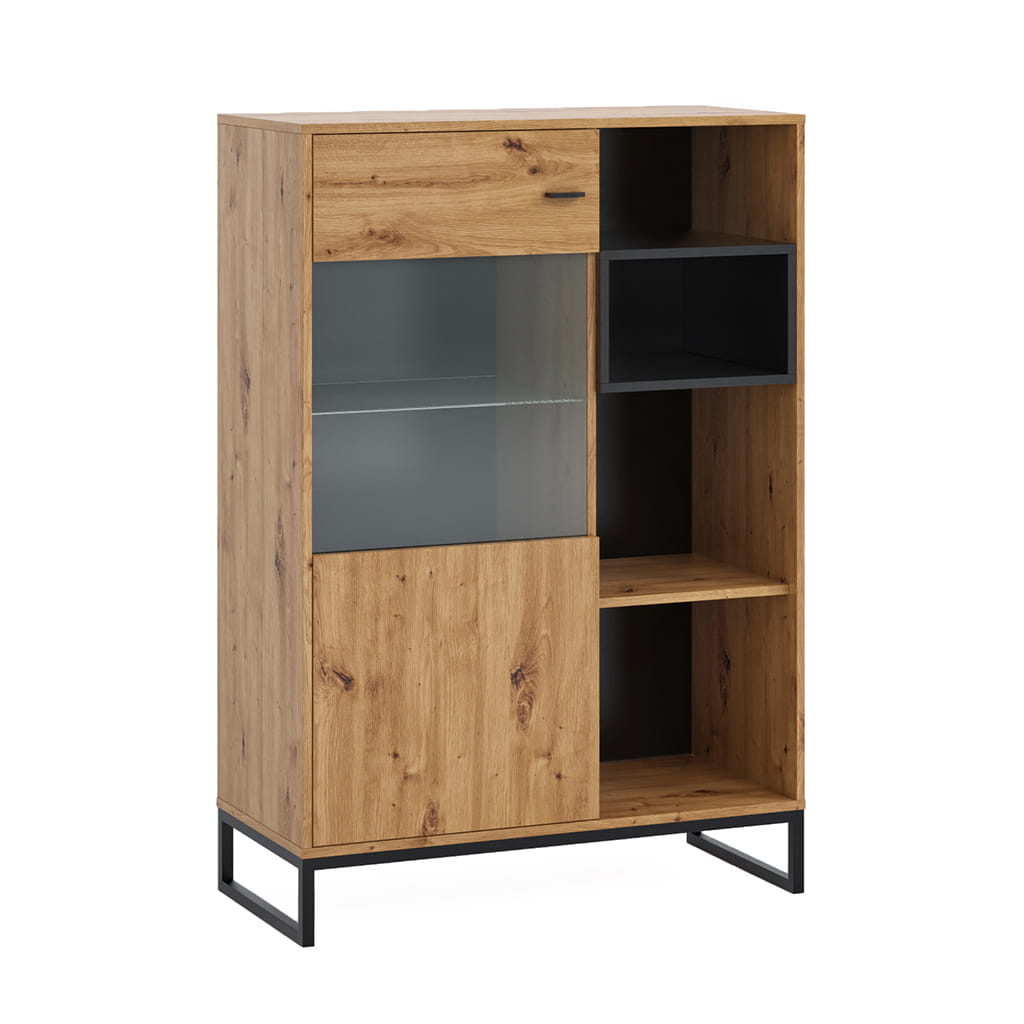 GAB Stojící vitrína Odin - dub