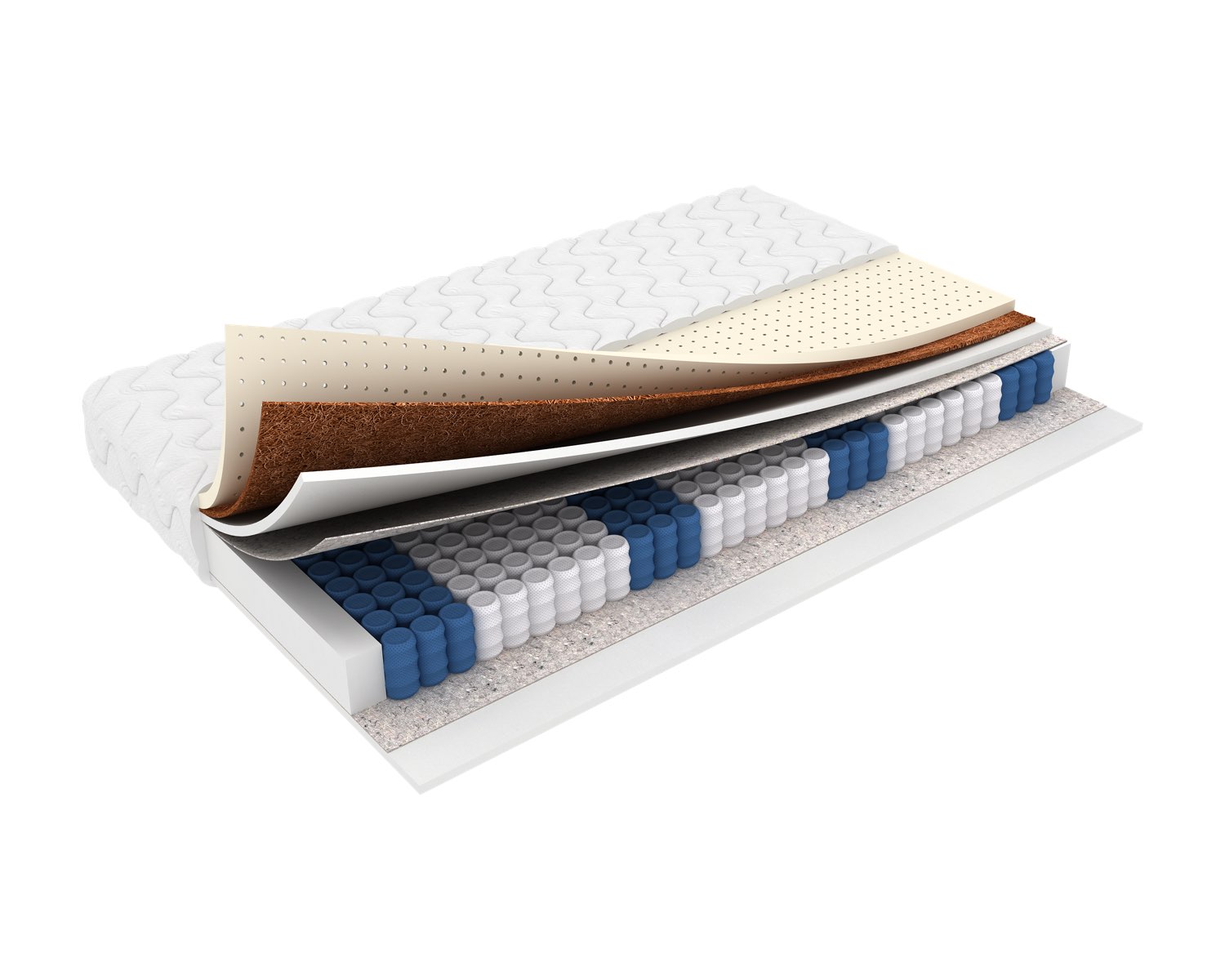 MT Matrace MILANO Plus s latexem a kokosem 80x200 cm, 21 cm H3