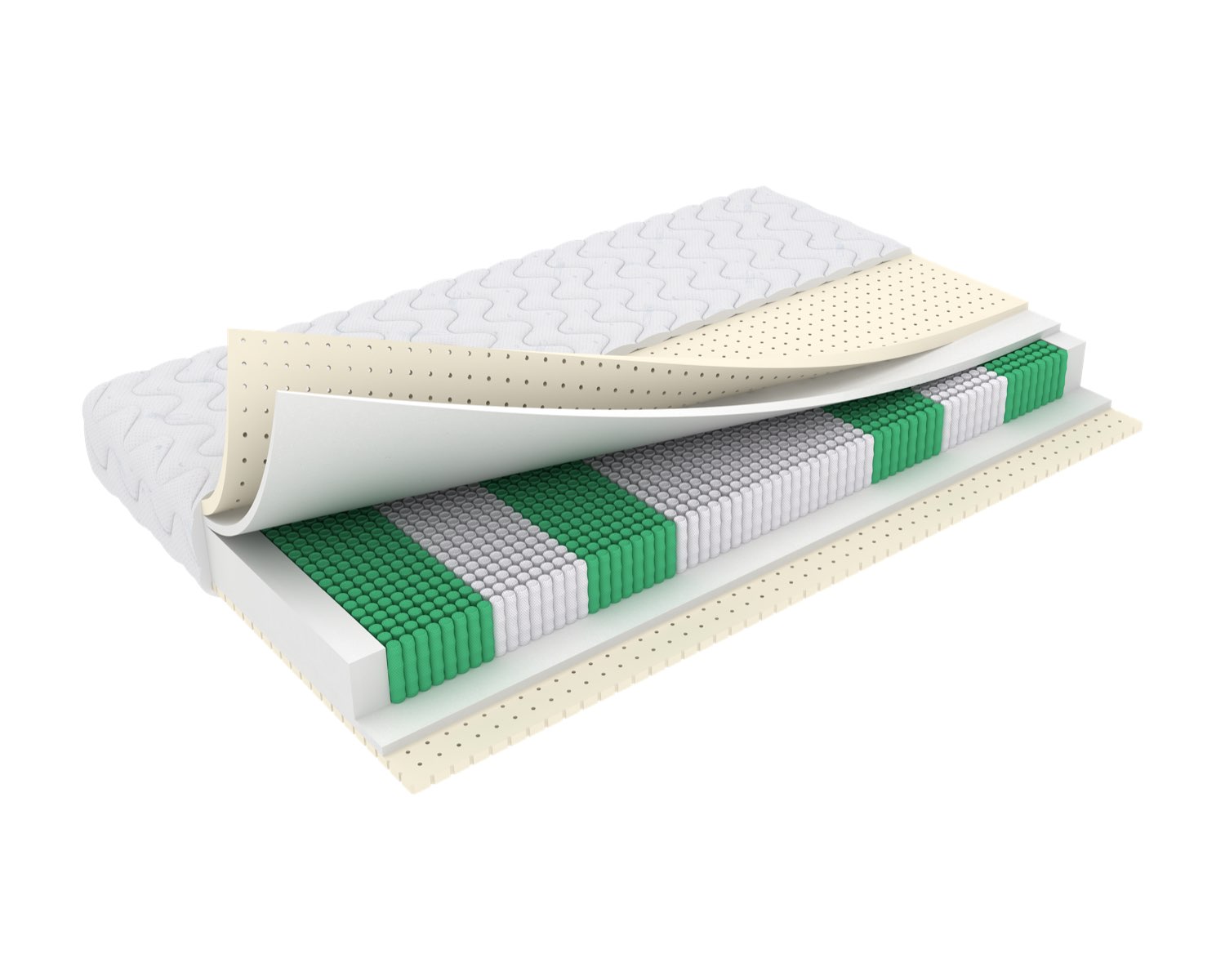 MT Matrace MODENA s latexem 180x200 cm, 23cm H2,5