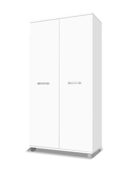 Mdx Dvoudveřová skříň Morris - Bílá