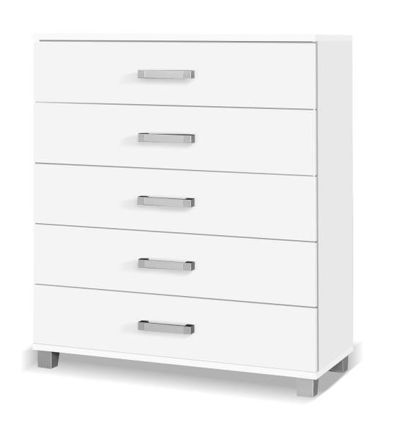 Mdx Komoda Morris - Bílá