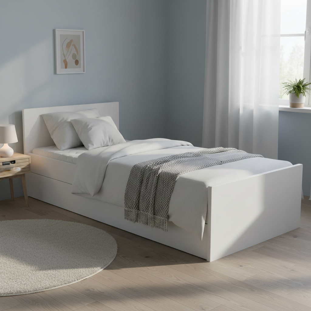 Mdx Postel MORRIS 80 x 200 cm - Bílá