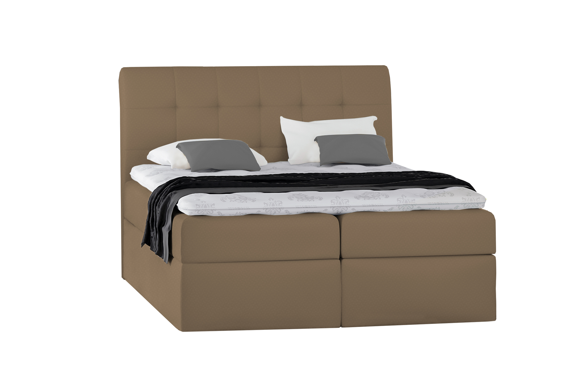 Eka Kontinentální čalouněná postel Lory - Trinity (120x200 cm) Barva látky Trinity: (2331) Tmavá modrá