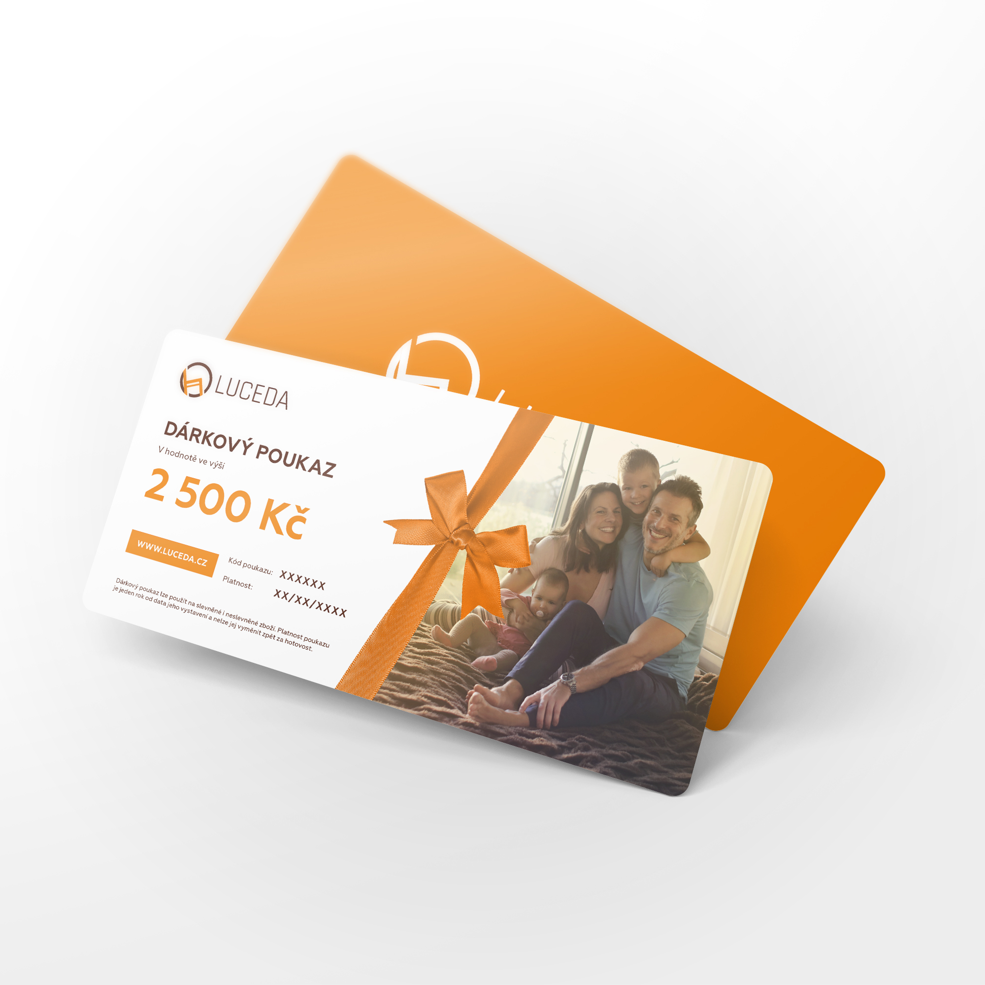 Luc Elektronický dárkový poukaz v hodnotě 2 500 Kč