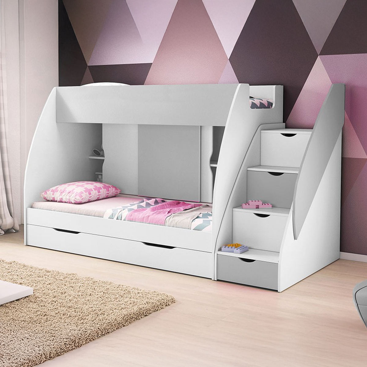 IDZ Dětská patrová postel MARCINEK, 80 x 200 cm