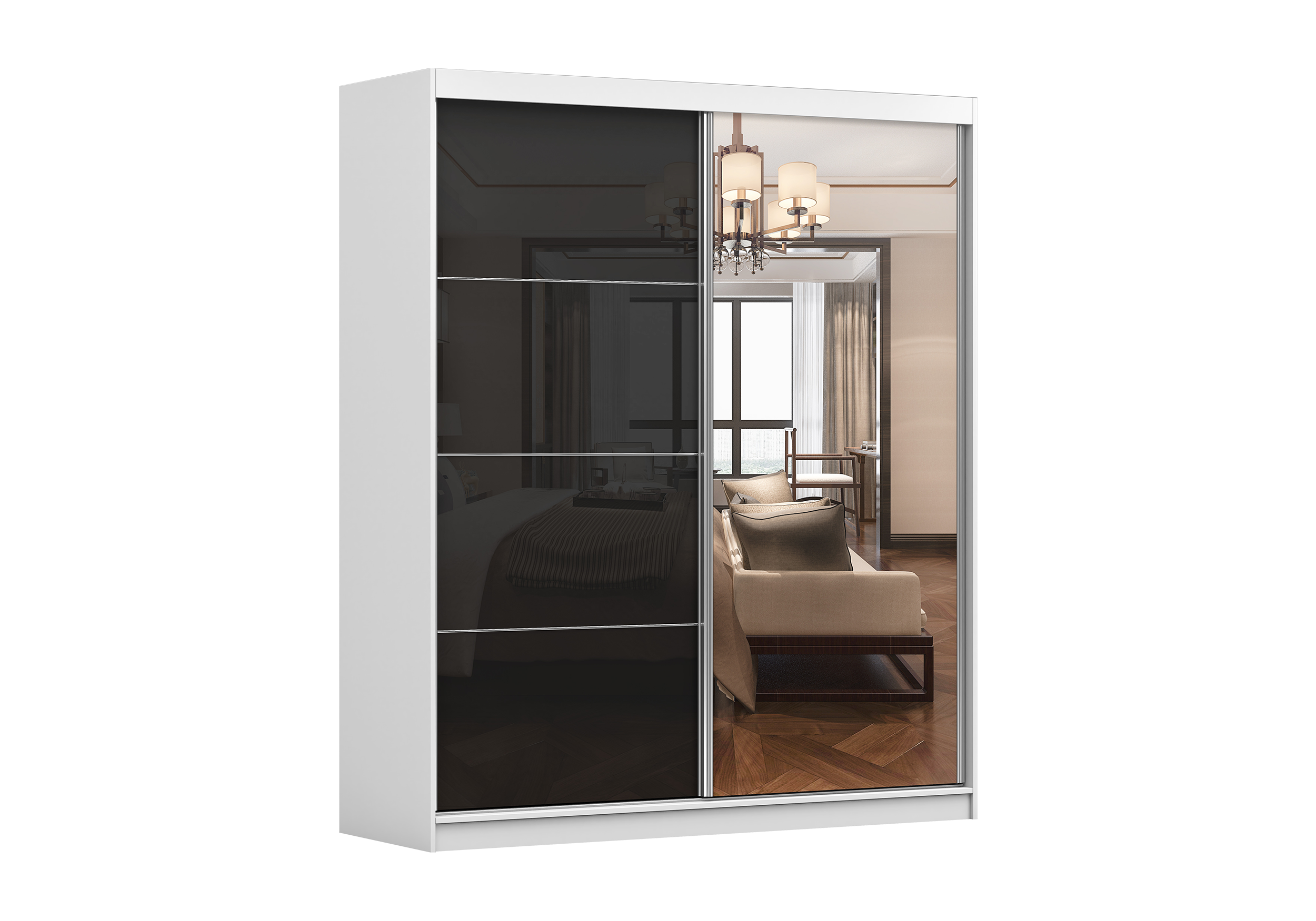 IDZ Šatní skříň MULTI 31, 183 cm Barva dřeva: Bílá