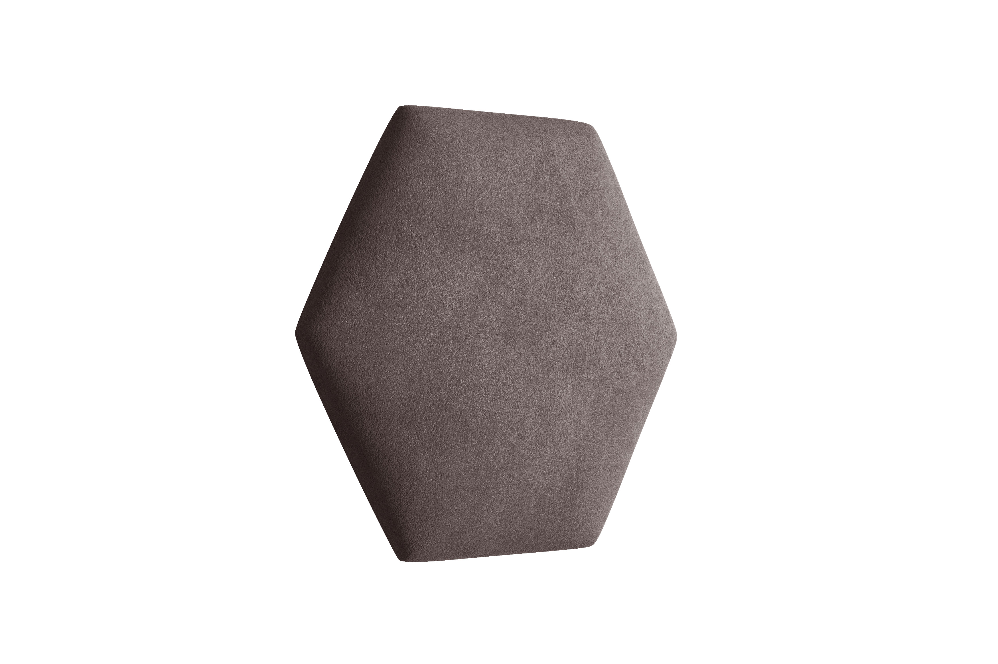 Levně Eka Čalouněný panel Hexagon Trinity 40,5 cm x 35,3 cm - Světlá hnědá 2306