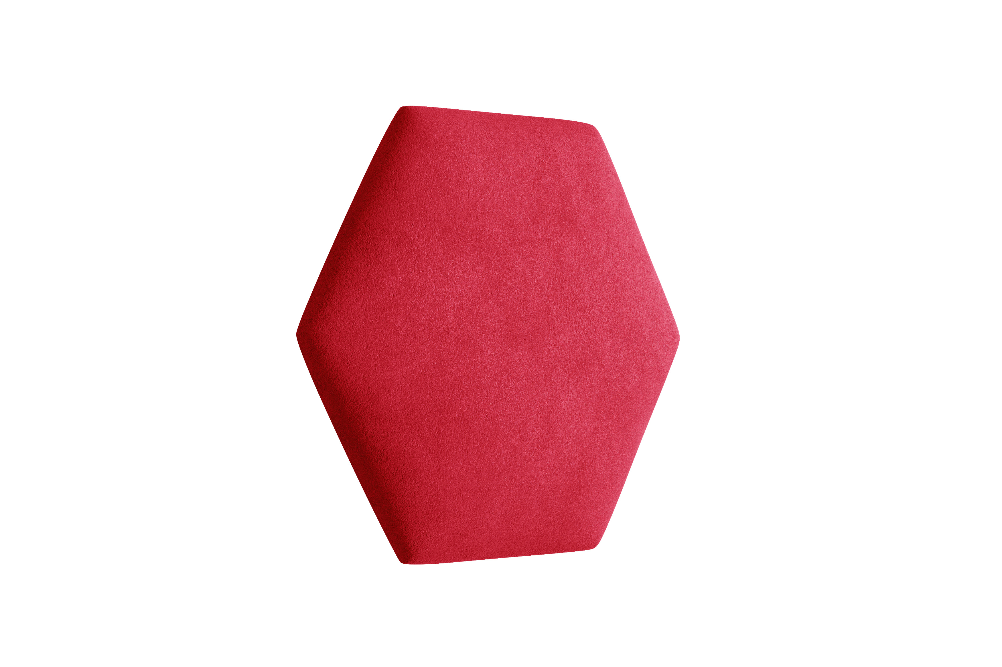 Levně Eka Čalouněný panel Hexagon Trinity 40,5 cm x 35,3 cm - Červená 2309