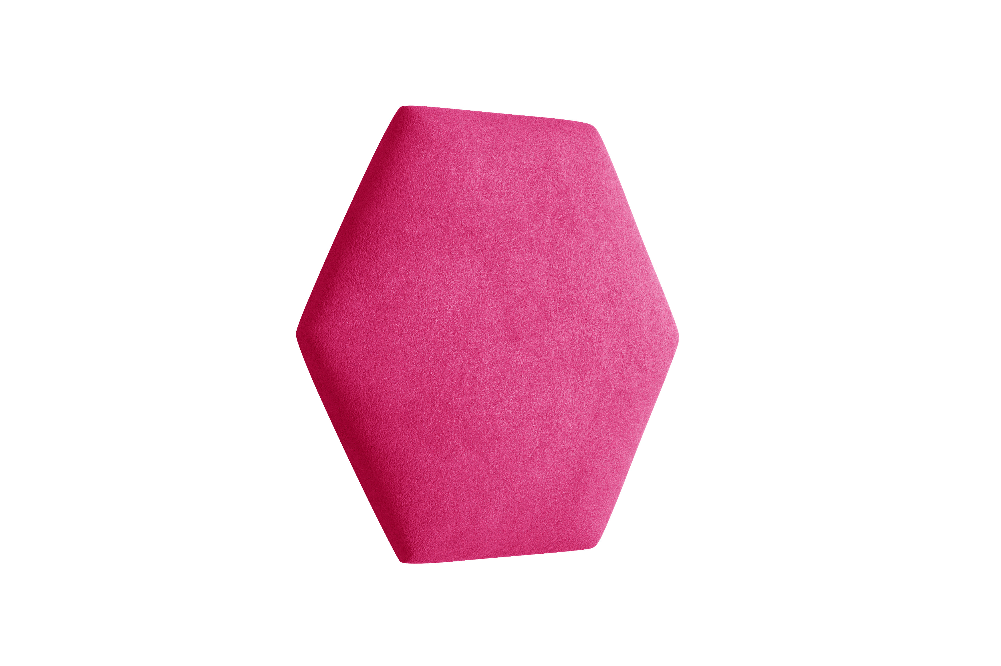 Eka Čalouněný panel Hexagon Trinity 40,5 cm x 35,3 cm - Růžová 2310