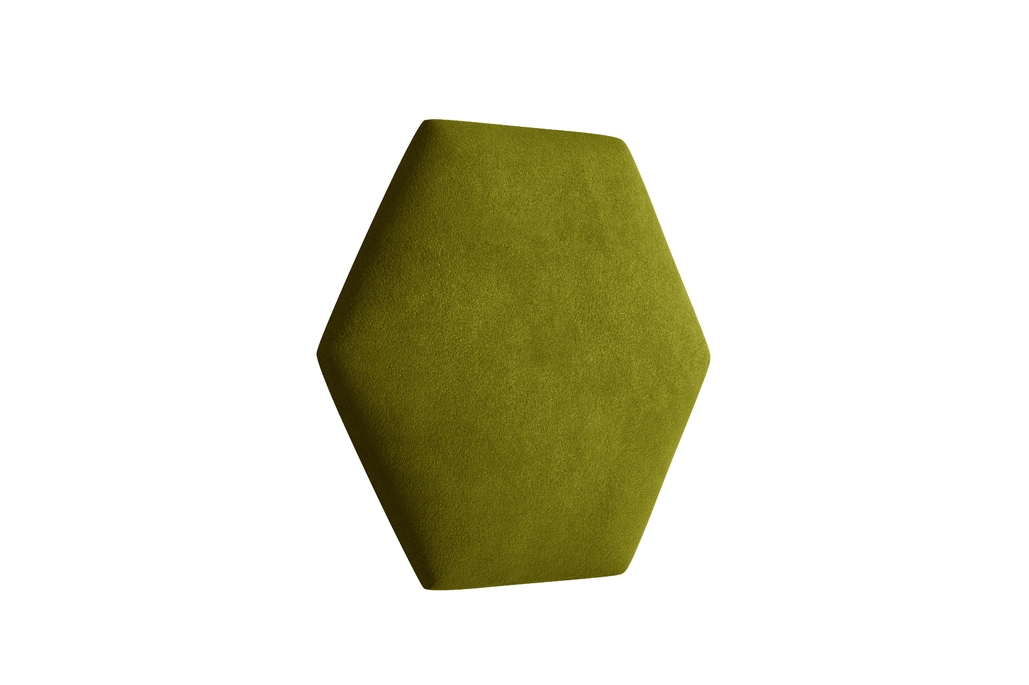 Eka Čalouněný panel Hexagon Trinity 40,5 cm x 35,3 cm - Olivová 2312