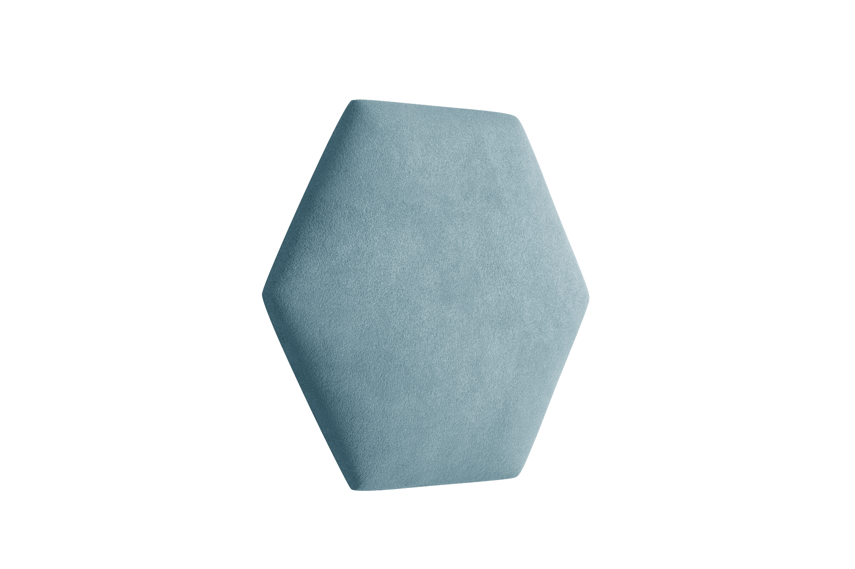 Eka Čalouněný panel Hexagon Trinity 40,5 cm x 35,3 cm - Světlá modrá 2322