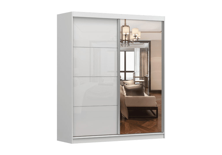 IDZ Šatní skříň MULTI 35, 183 cm Barva dřeva: Bílá