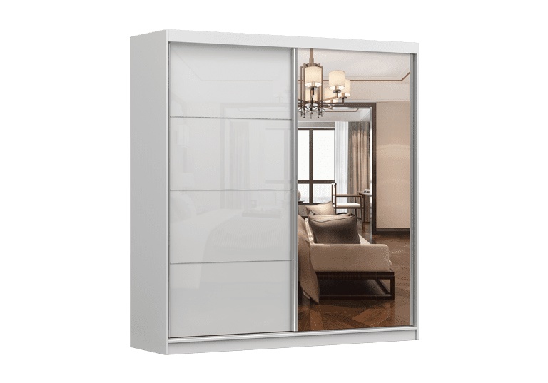 IDZ Šatní skříň MULTI 35, 203 cm Barva dřeva: Bílá